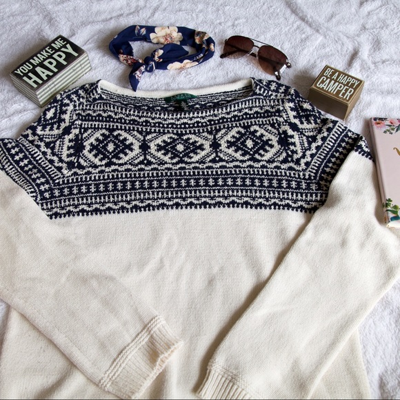 Lauren Ralph Lauren Sweaters - Lauren Ralph Lauren Boat Neck Sweater